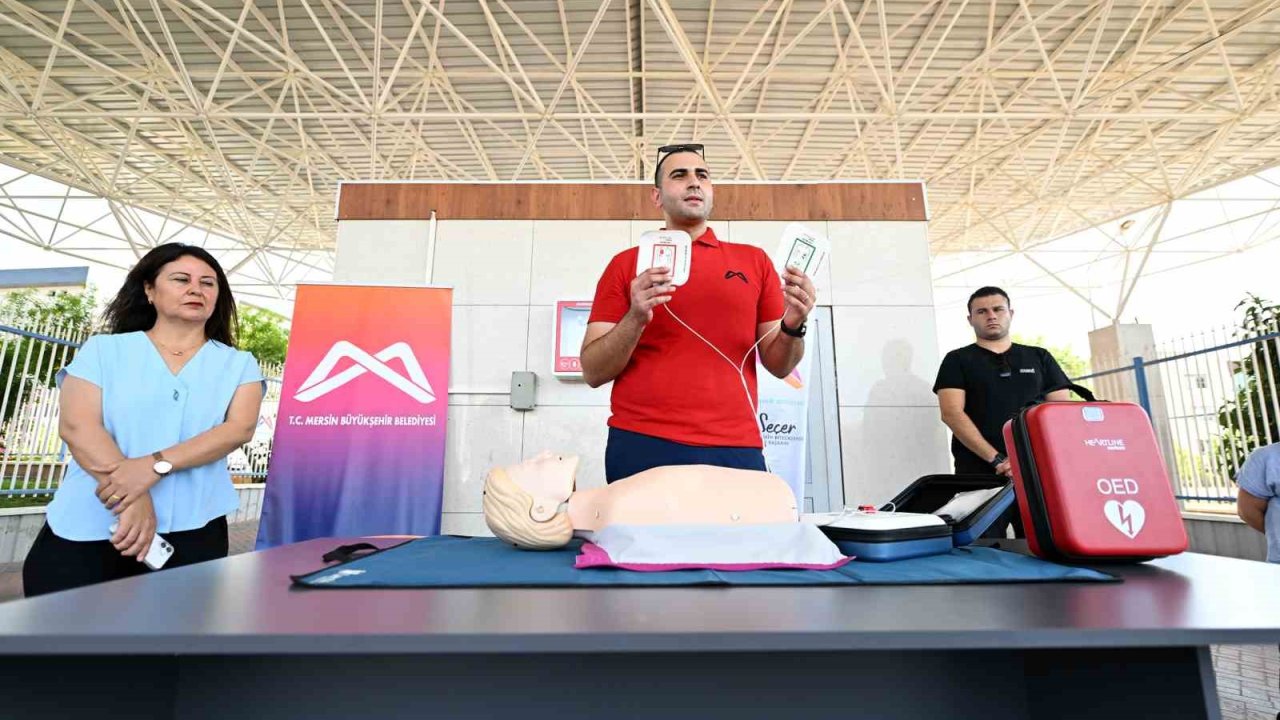 Mersin Büyükşehir Belediyesi 6 noktaya OED cihazı yerleştirdi