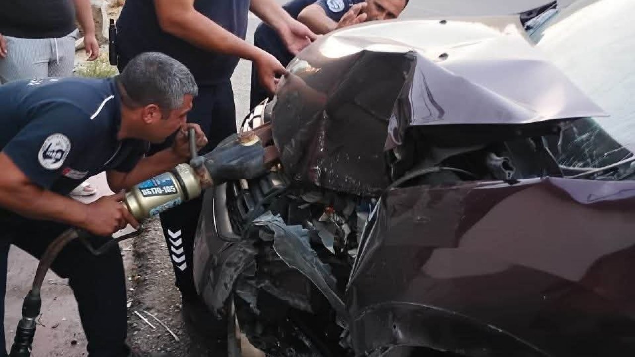 Antakya’da trafik kazası: 2 yaralı