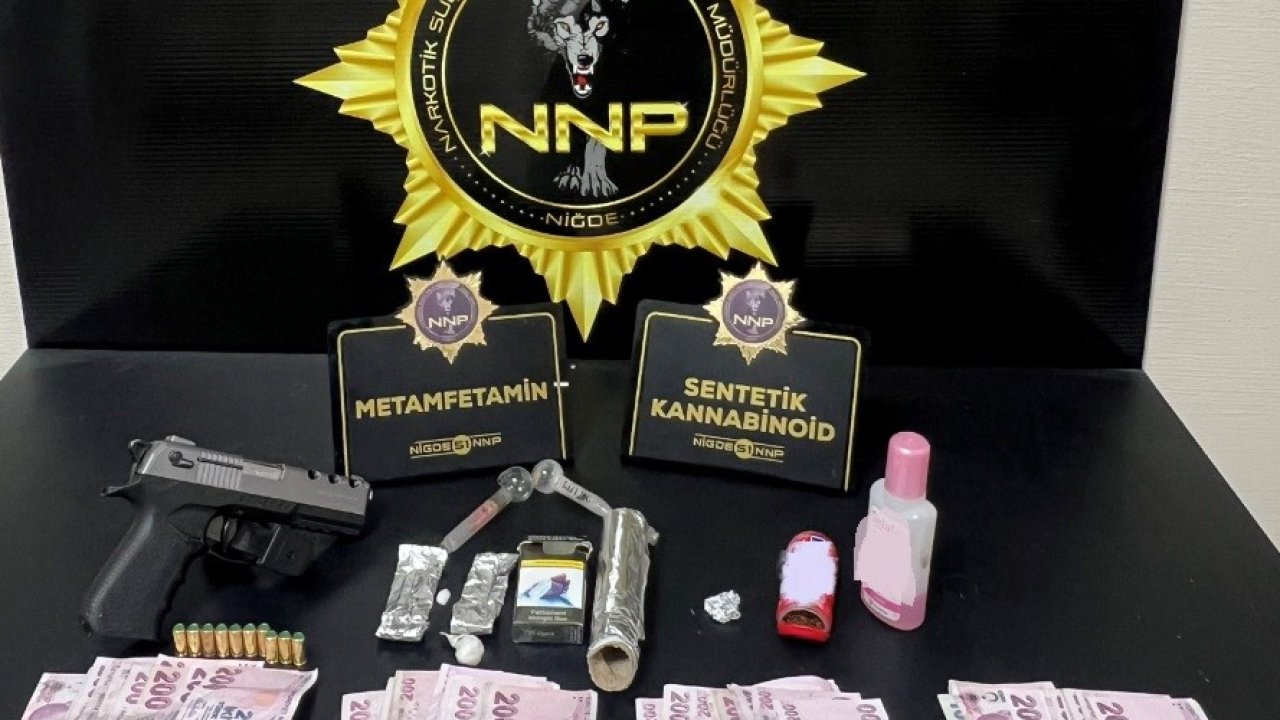 Niğde’de narkotik operasyonu: 2 tutuklama