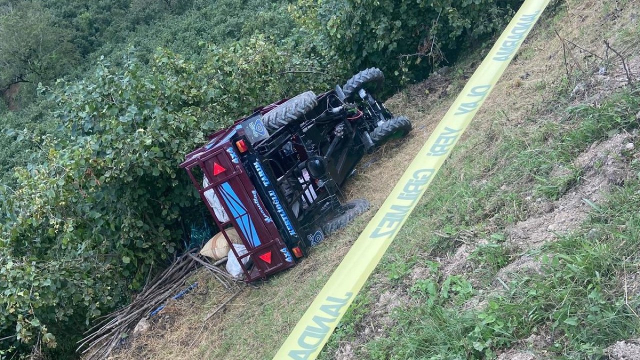 Ordu’da patpat devrildi: 1 ölü