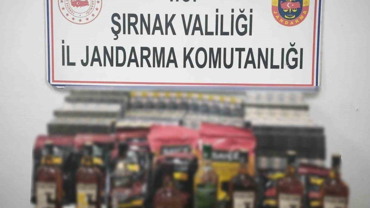 Şırnak’ta jandarmadan kaçakçılığa büyük darbe: 82 milyon liralık kaçak ürün ele geçirildi