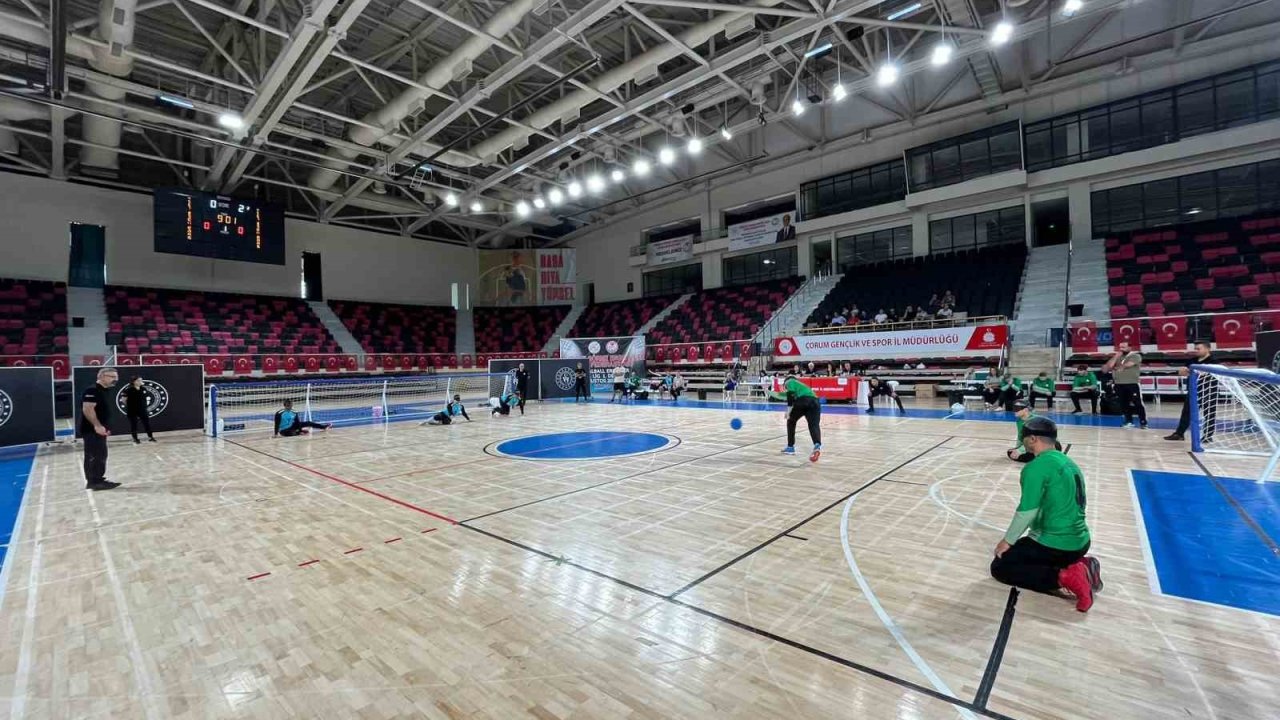 Goalball 1. Lig, Çorum’da başladı