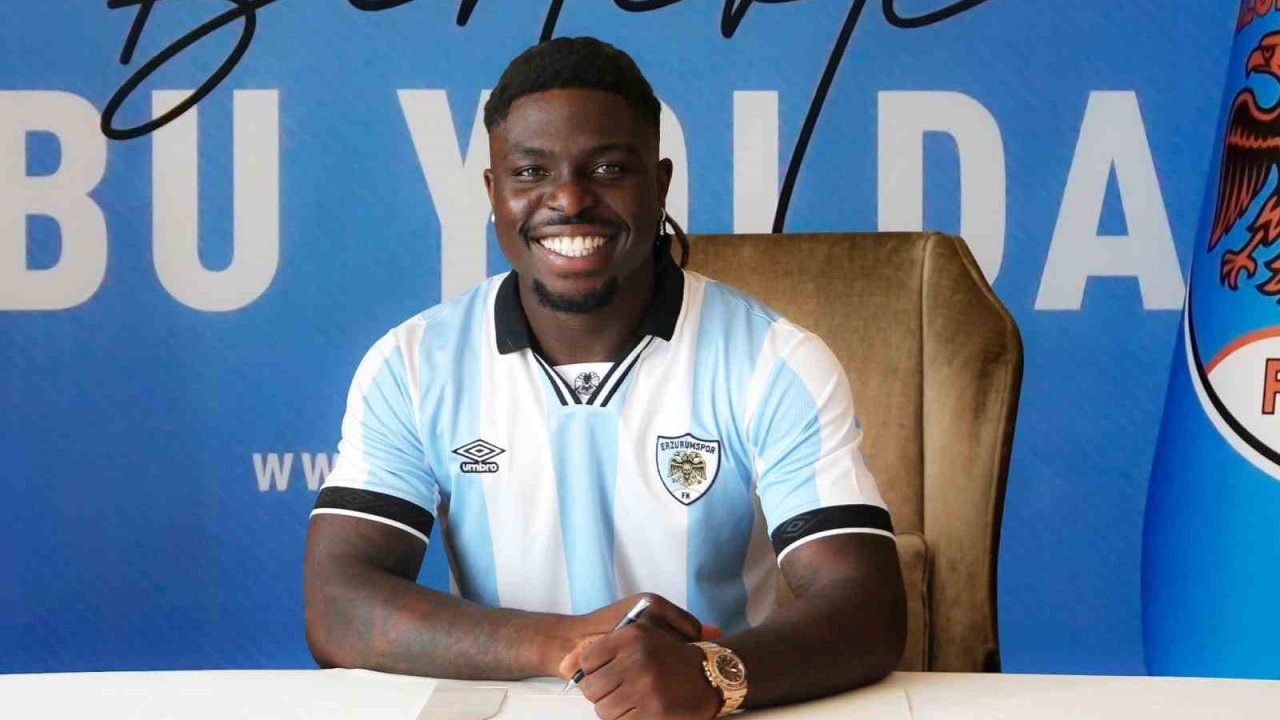 Ebosele, Erzurumspor FK’nın ilk İrlandalısı oldu