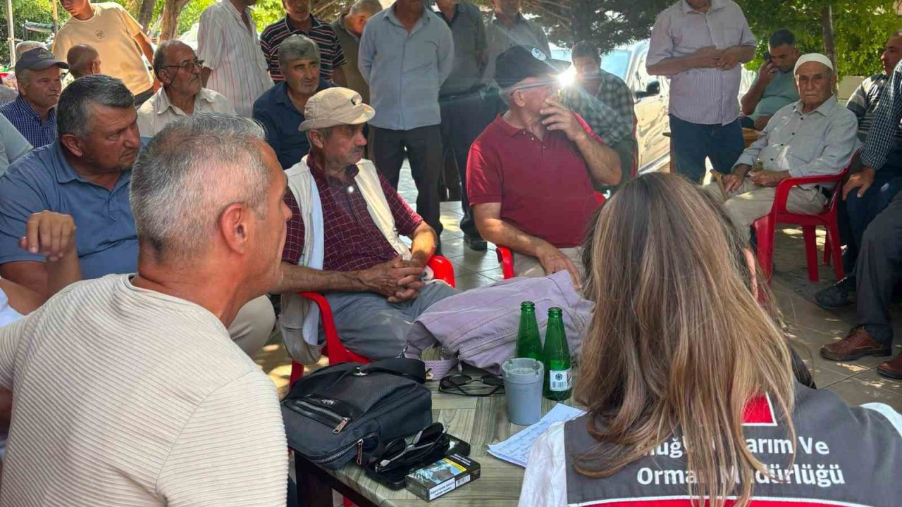 Seydikemer’de üreticilere tarımsal bilgilendirme eğitimi