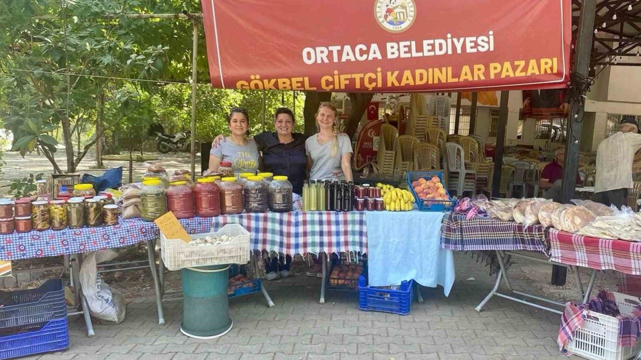 Ortaca’da ilk defa ‘Kadın Üretici Pazarı’ kuruldu