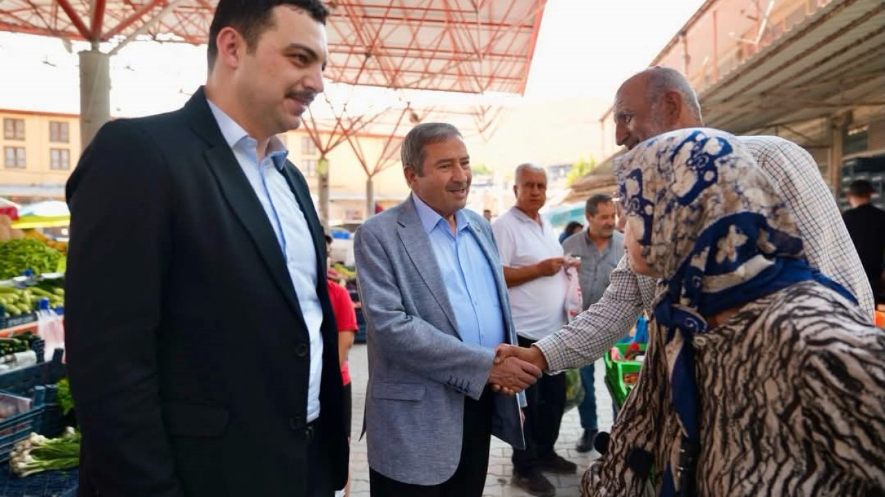 Darende’de esnaf buluşması