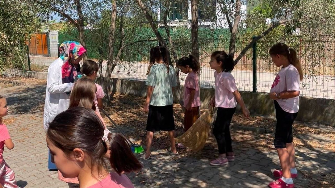 Köyceğiz’de Yaz Kur’an Kursu öğrencilerine ‘çevre bilinci’ semineri