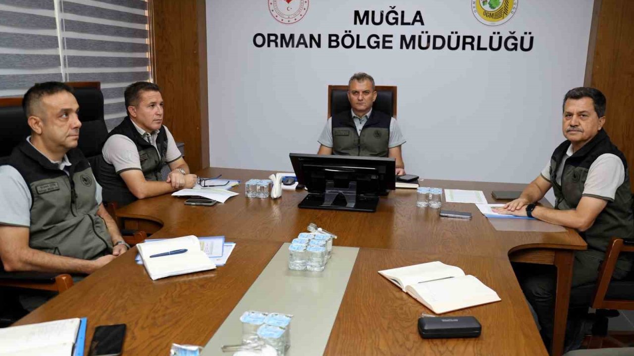 Muğla Orman Bölge Müdürü Ülküdür, OGM Ağustos Ayı Değerlendirme Toplantısı’na katıldı