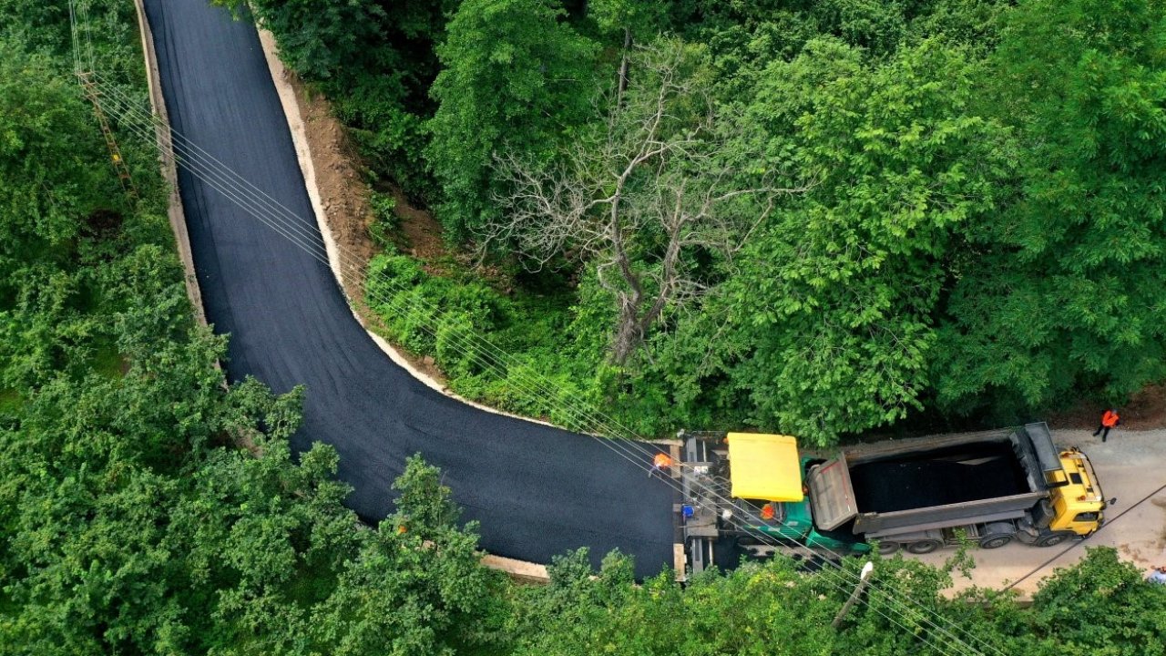 Ordu’da yarım asırlık yol sorunu çözülüyor