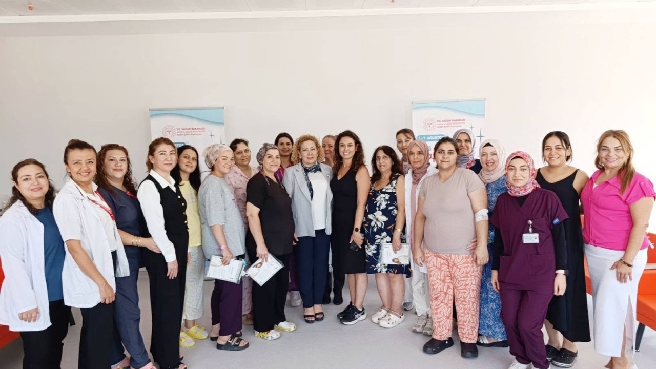 Aydın Şehir Hastanesi’nde anne ve bebek sağlığı için anlamlı buluşma