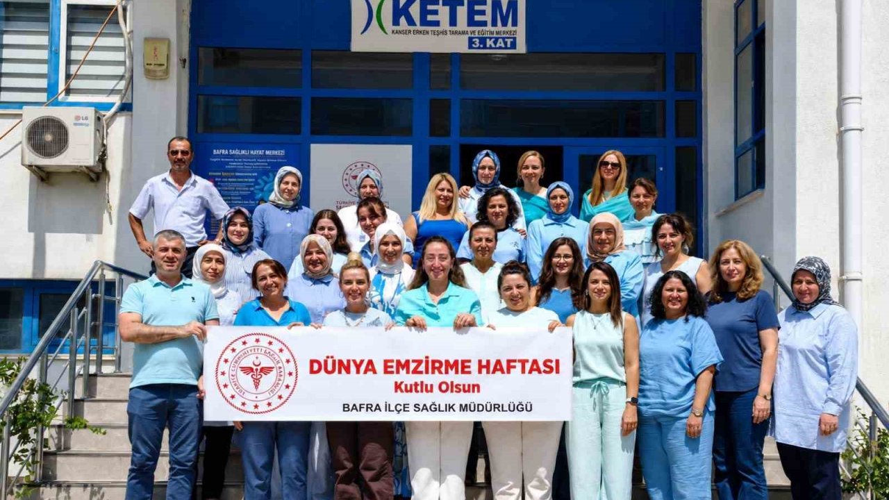 Dünya Emzirme Haftası’nda anne sütünün önemi anlatıldı
