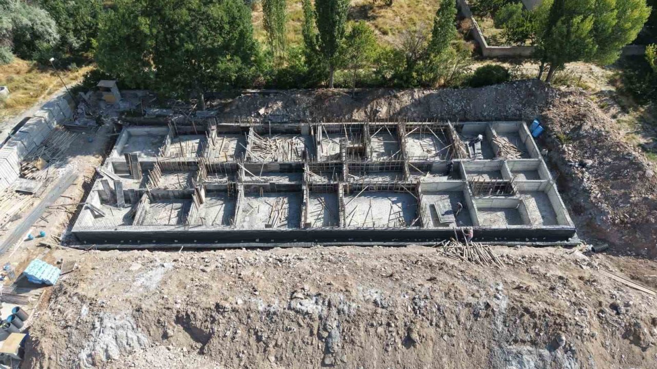 Bünyan’da hükümet konağı yapım çalışmaları sürüyor