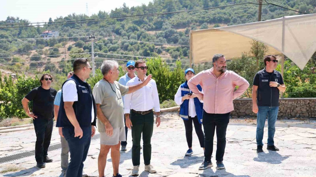 Başkan Mandalinci’den Dereköy ve Dağbelen’de saha mesaisi
