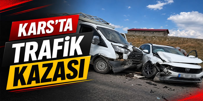 Kağızman’da Kaza, 1 Yaralı