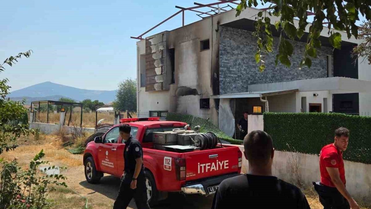 Milas’ta yangın