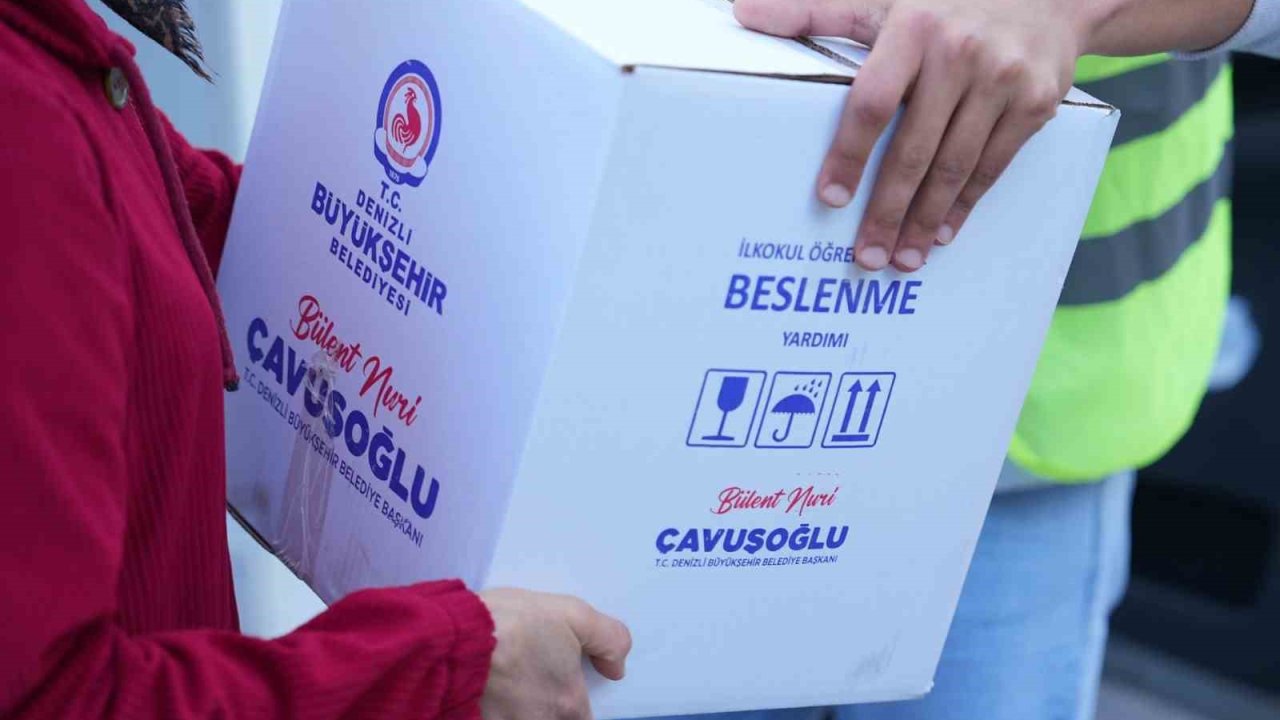 Denizli Büyükşehir’in beslenme desteğine 5. sınıflar da dahil edildi