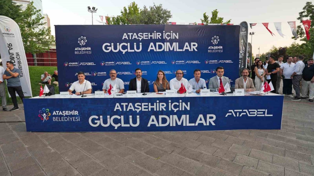 Ataşehir Belediyesi imar bilgilendirme toplantıları düzenliyor