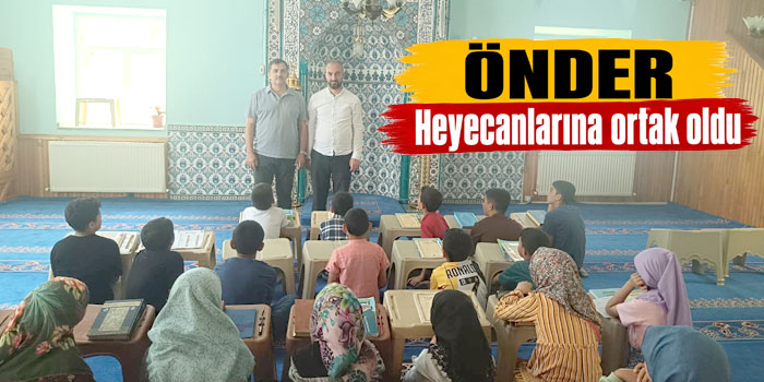 ÖNDER Heyecanlarına ortak oldu