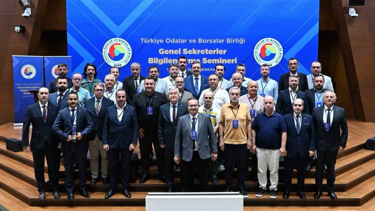 Edremit Ticaret Odası Genel Sekreteri Akgün, TOBB seminerine katıldı