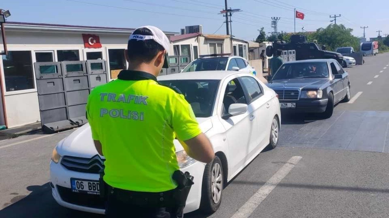 Ordu’da bir haftada 18 binden fazla araç ve sürücüsü denetlendi