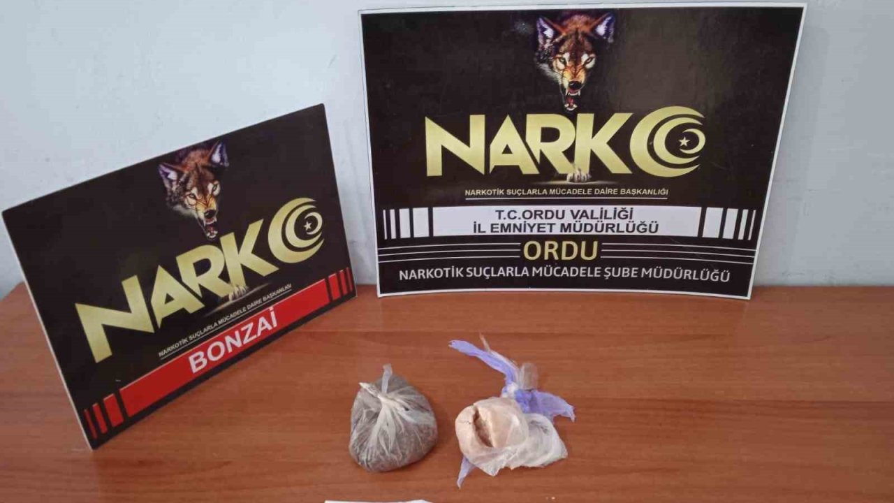 Ordu’da uyuşturucu operasyonlarında 3 tutuklama