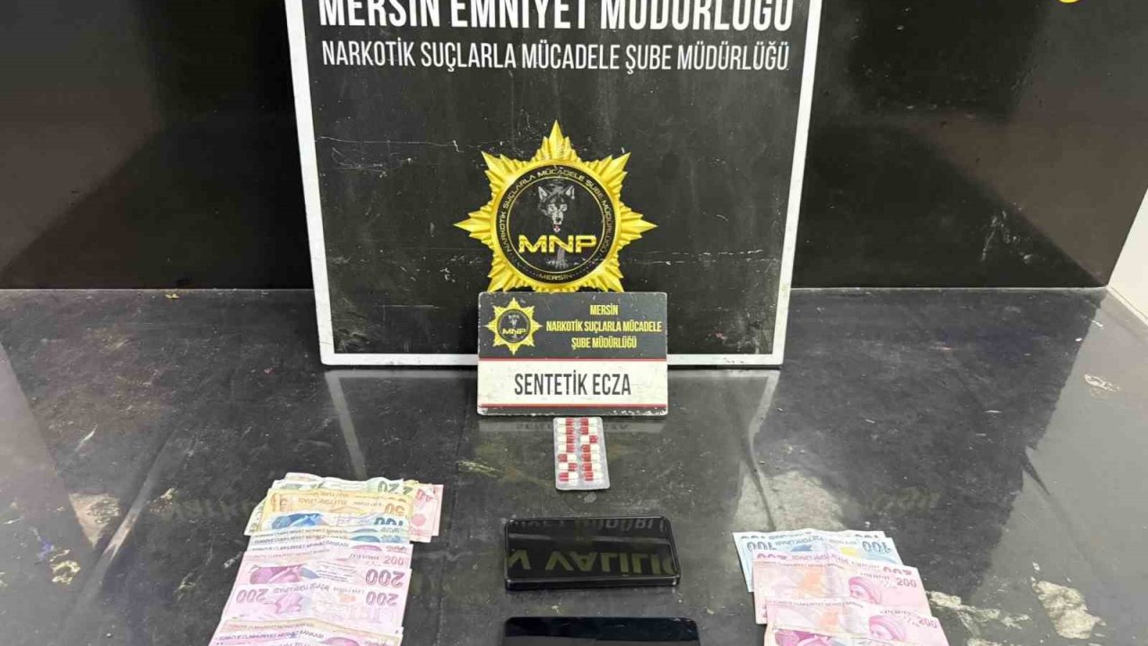 Mersin’de uyuşturucu operasyonları: 3 şüpheli tutuklandı