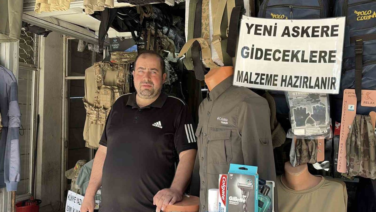 Asker gideceklere malzeme önerisi