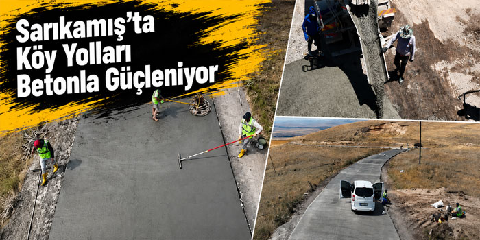 Sarıkamış’ta Ulaşım Ağı Güçleniyor