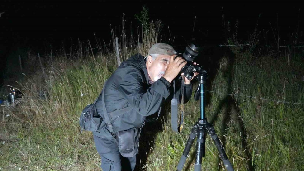 Kastamonu’da gökyüzü meraklıları Perseid meteor yağmurunu izledi