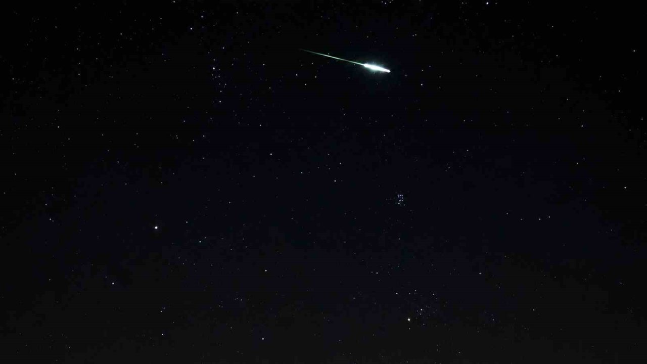Kırıkkale’de Perseid meteor yağmuru görüntülendi