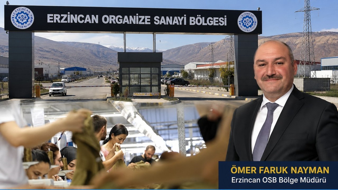 Erzincan OSB 86 fabrikasıyla 12 sektörde üretiyor