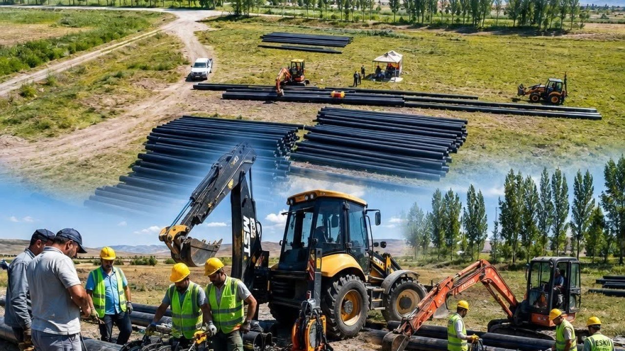 Pasinler’e 30 kilometrelik dev içme suyu yatırımı