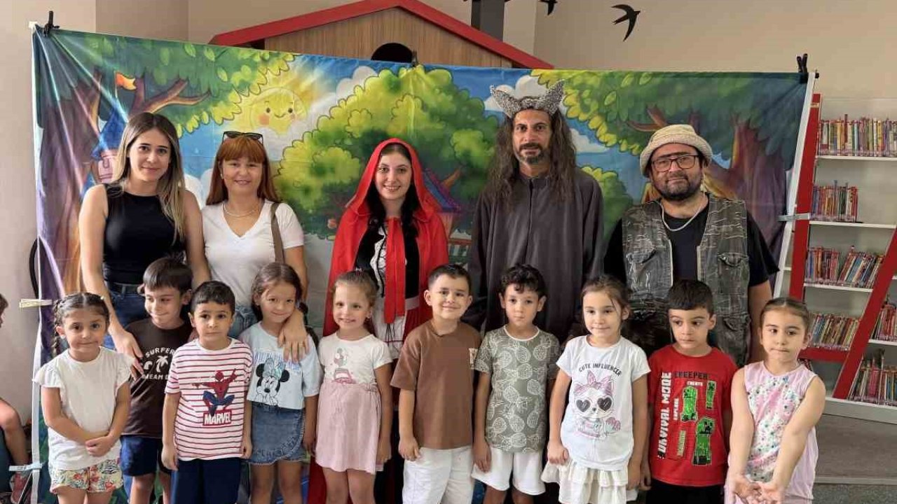 Aydın’da masallar çocuklar için sahneye taşındı
