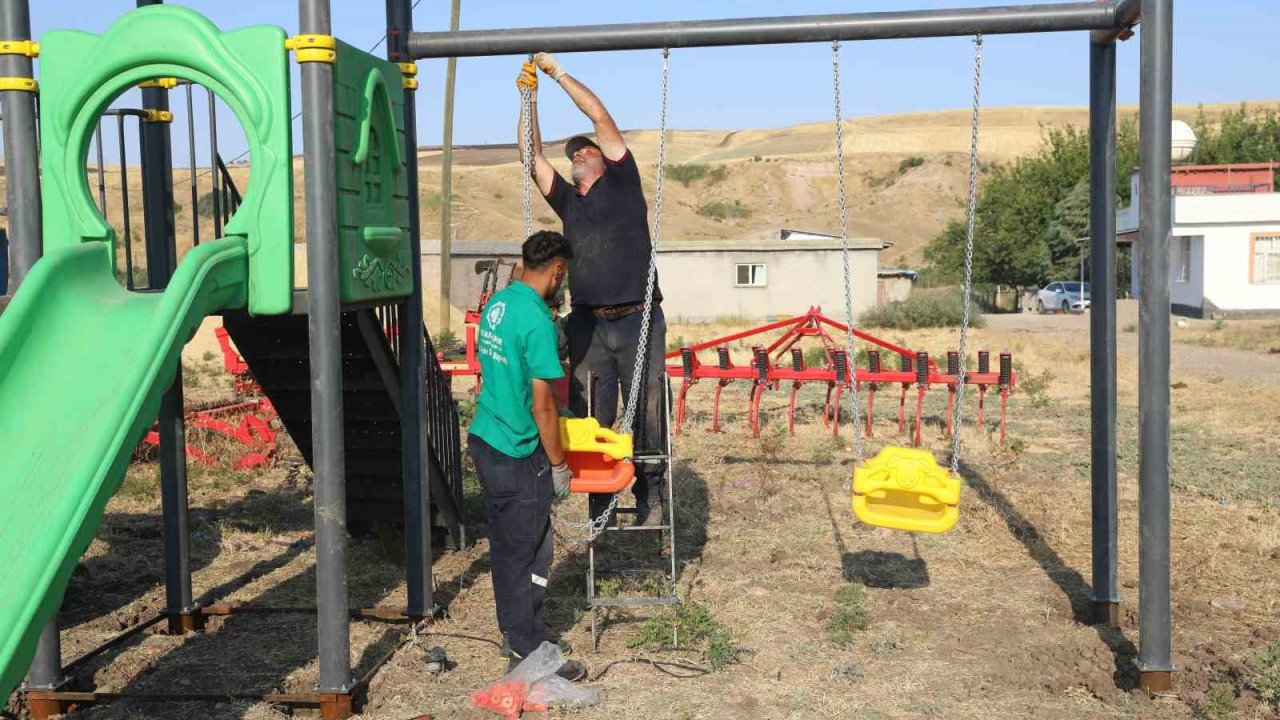 Kırsal mahallelere çocuk oyun grupları kuruluyor