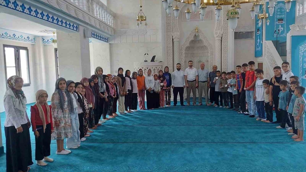 Çermik’te yaz Kur’an kursu kapanış programı düzenlendi