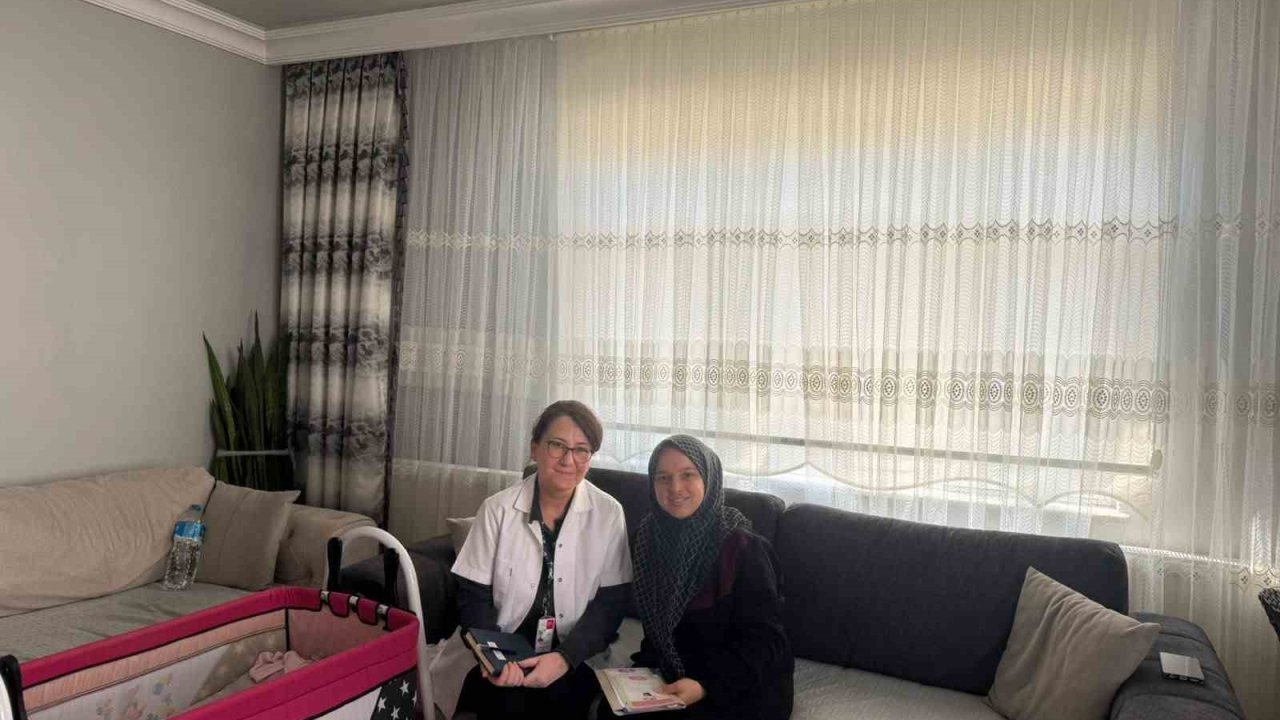 Düzce’de gebe ve lohusalara evde sağlık desteği