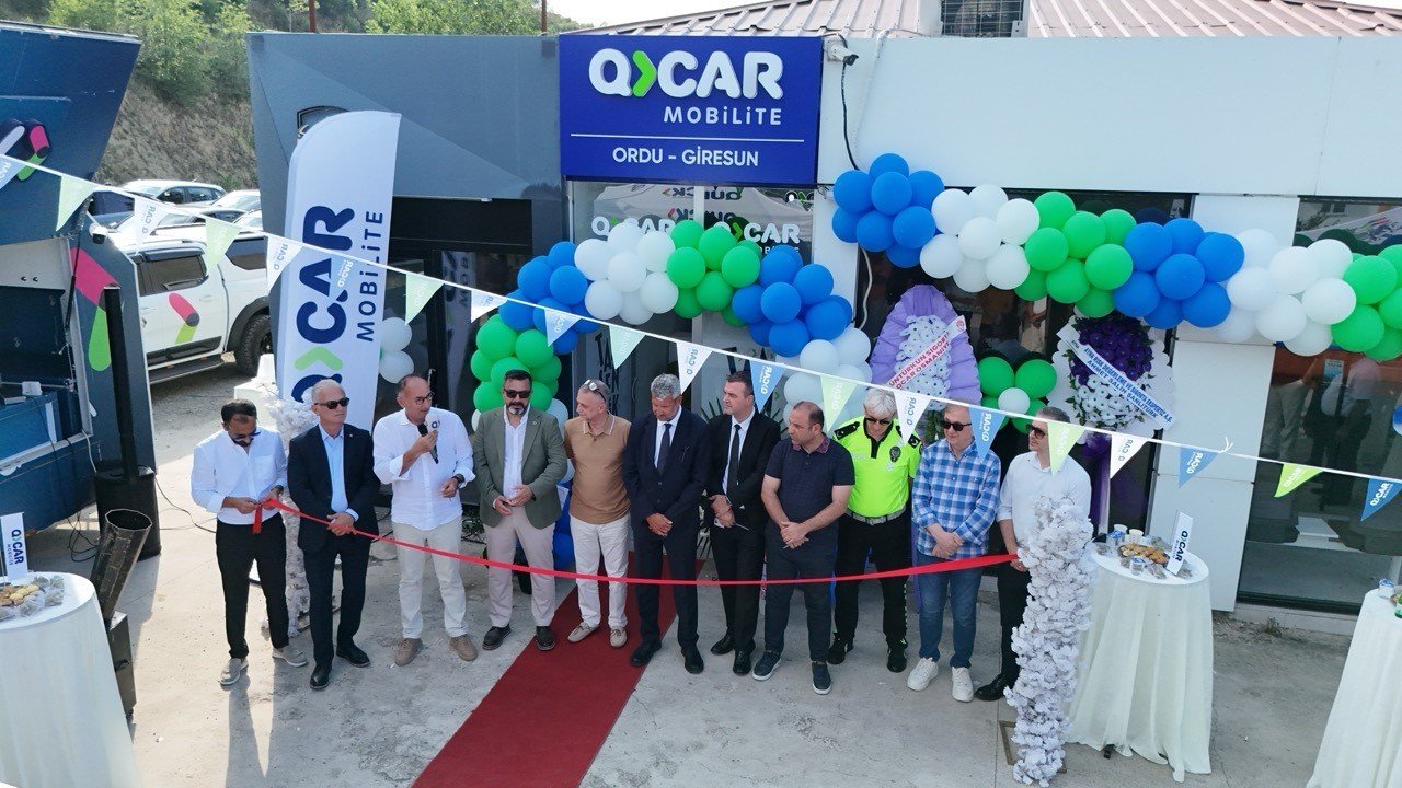 QCAR Mobilite, yeni şubesi Ordu-Giresun’u hizmete açtı