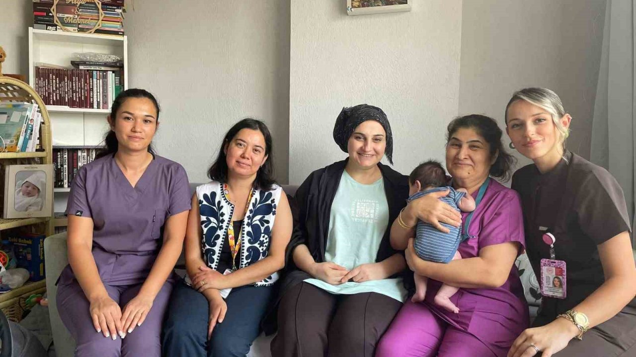 Çine Devlet Hastanesi’nden lohusalara evde destek