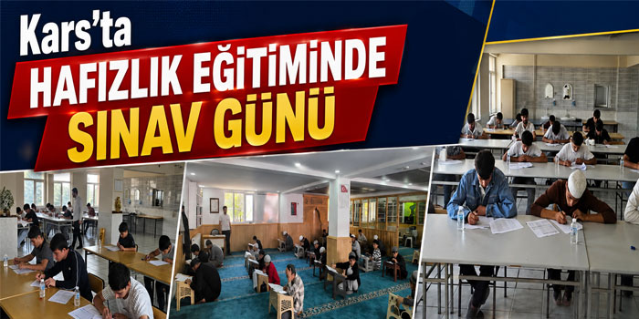 Kars’ta Hafızlık Öğrencilerine Dini Bilgiler Sınavı