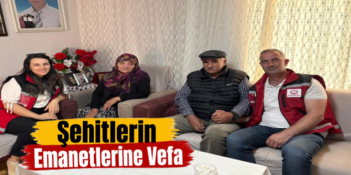 Susuz’da Şehit Yakınları Unutulmadı