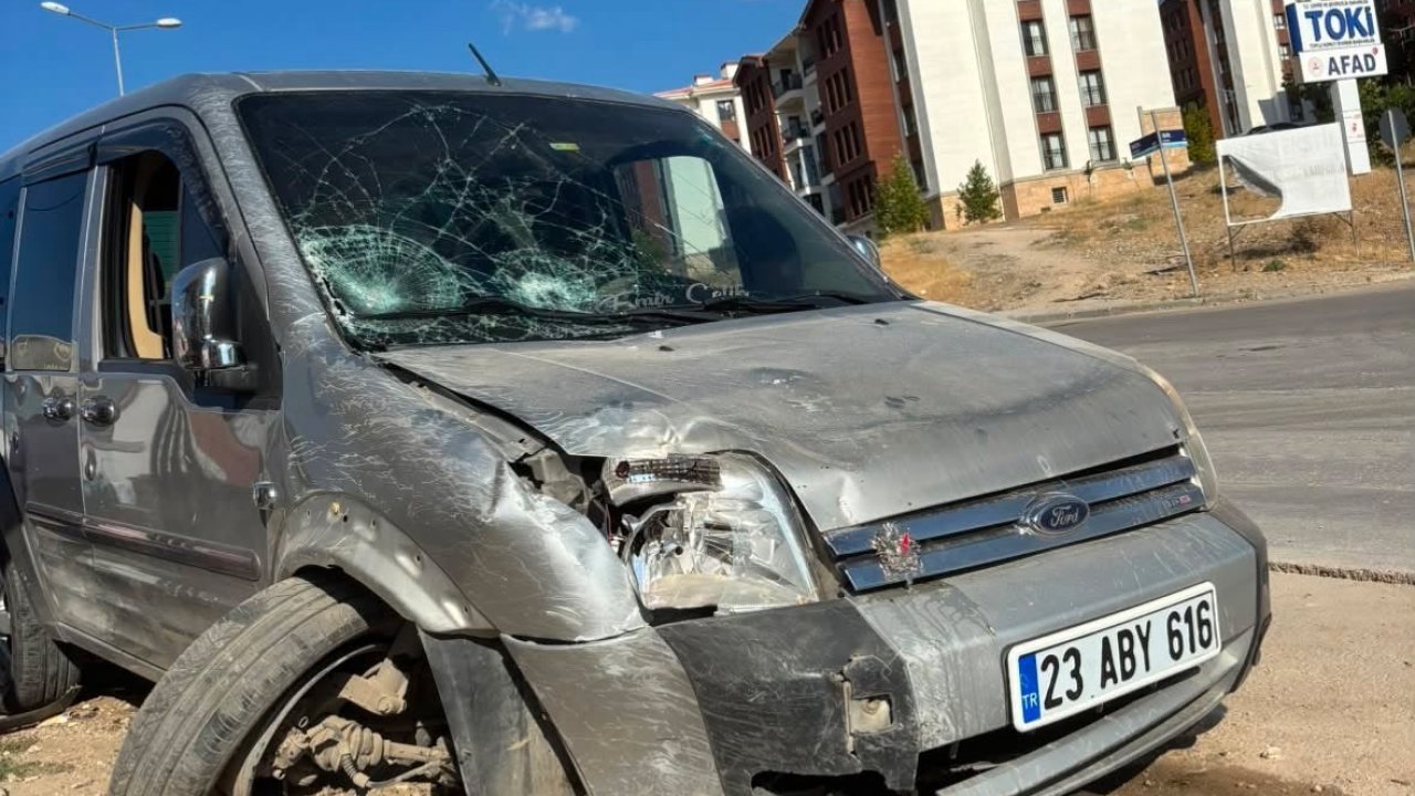 Elazığ’da trafik kazası: 1 yaralı
