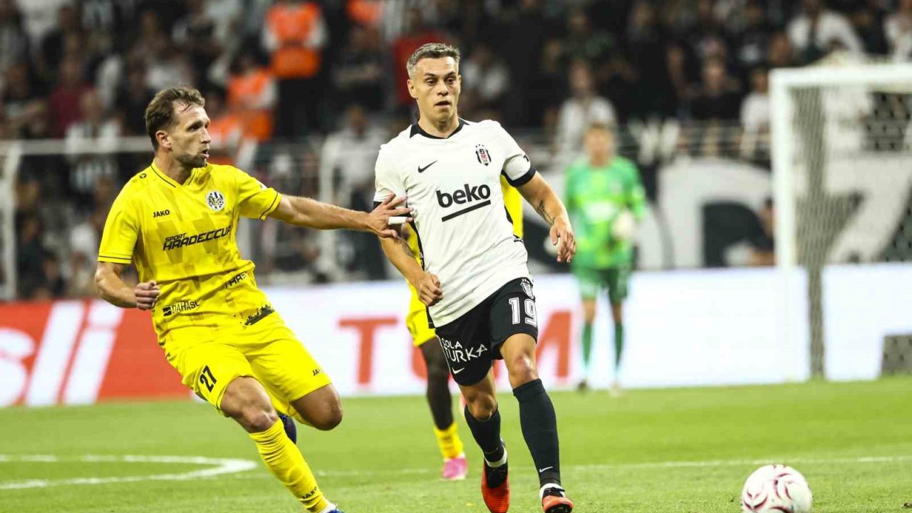 Leandro Trossard ilk kez Beşiktaş formasını giydi