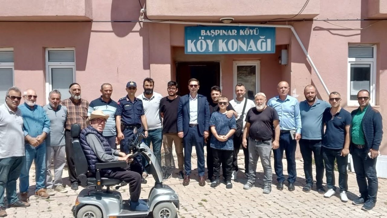 Aydıntepe Kaymakamı Yıldırım köy ziyaretlerini sürdürdü