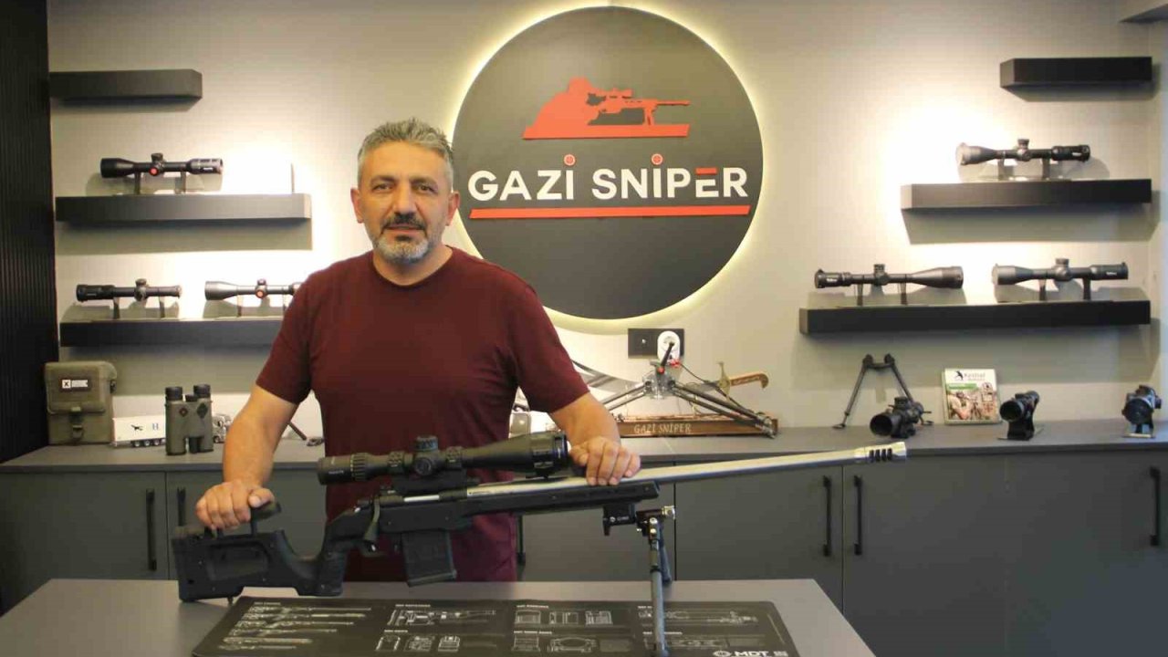 Eski özel harekât polisi Gazi Furkan Düzenli’nin yeni hayali 7 bin metrede hedefi vurmak