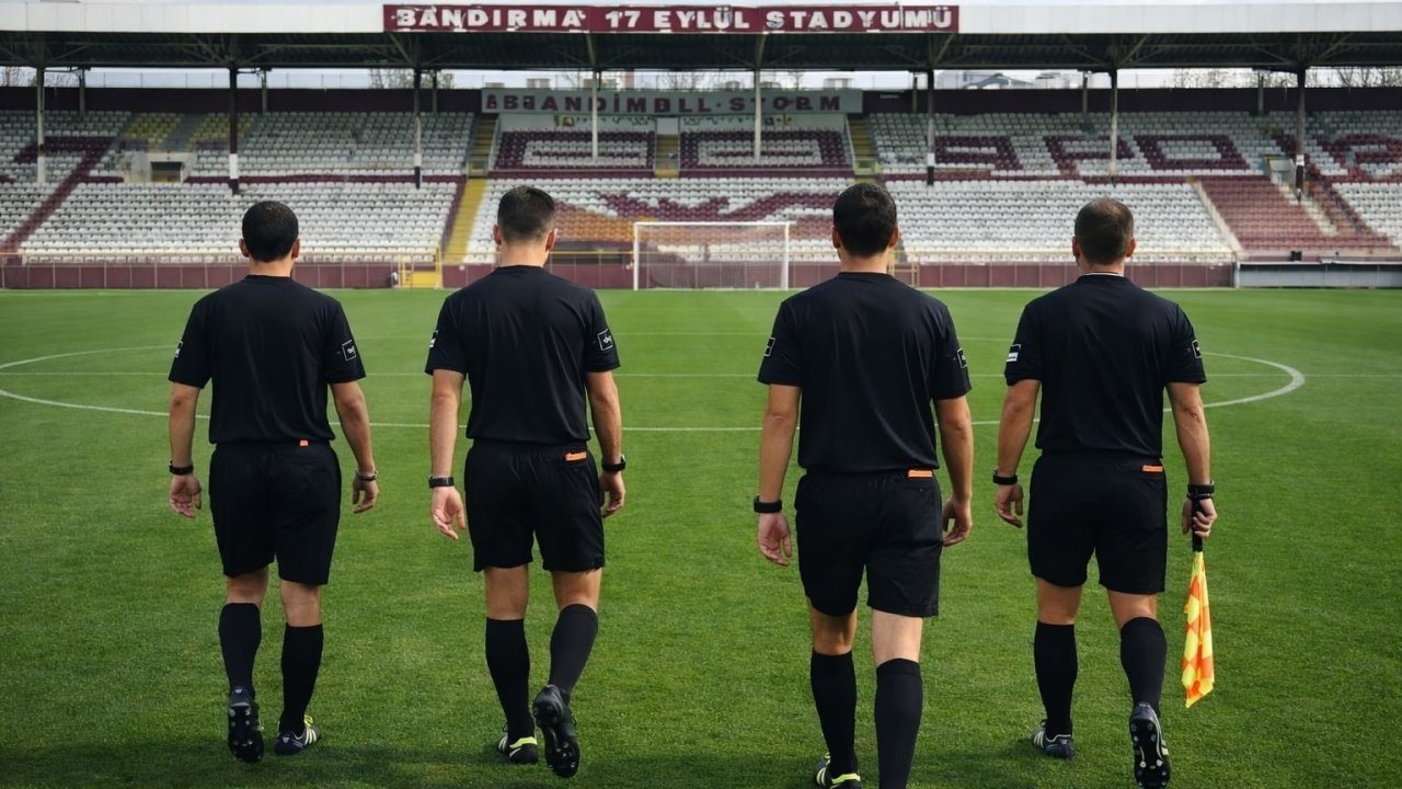 Muğlaspor-Bandırmaspor maçını Ömer Faruk Gültekin yönetecek