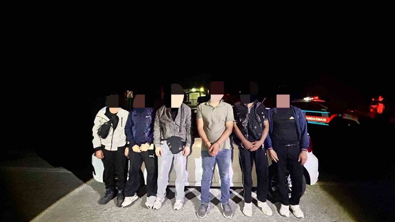 Uzunköprü’de 5 düzensiz göçmen yakalandı