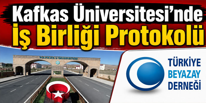 Kafkas Üniversitesi’nde İş Birliği Protokolü