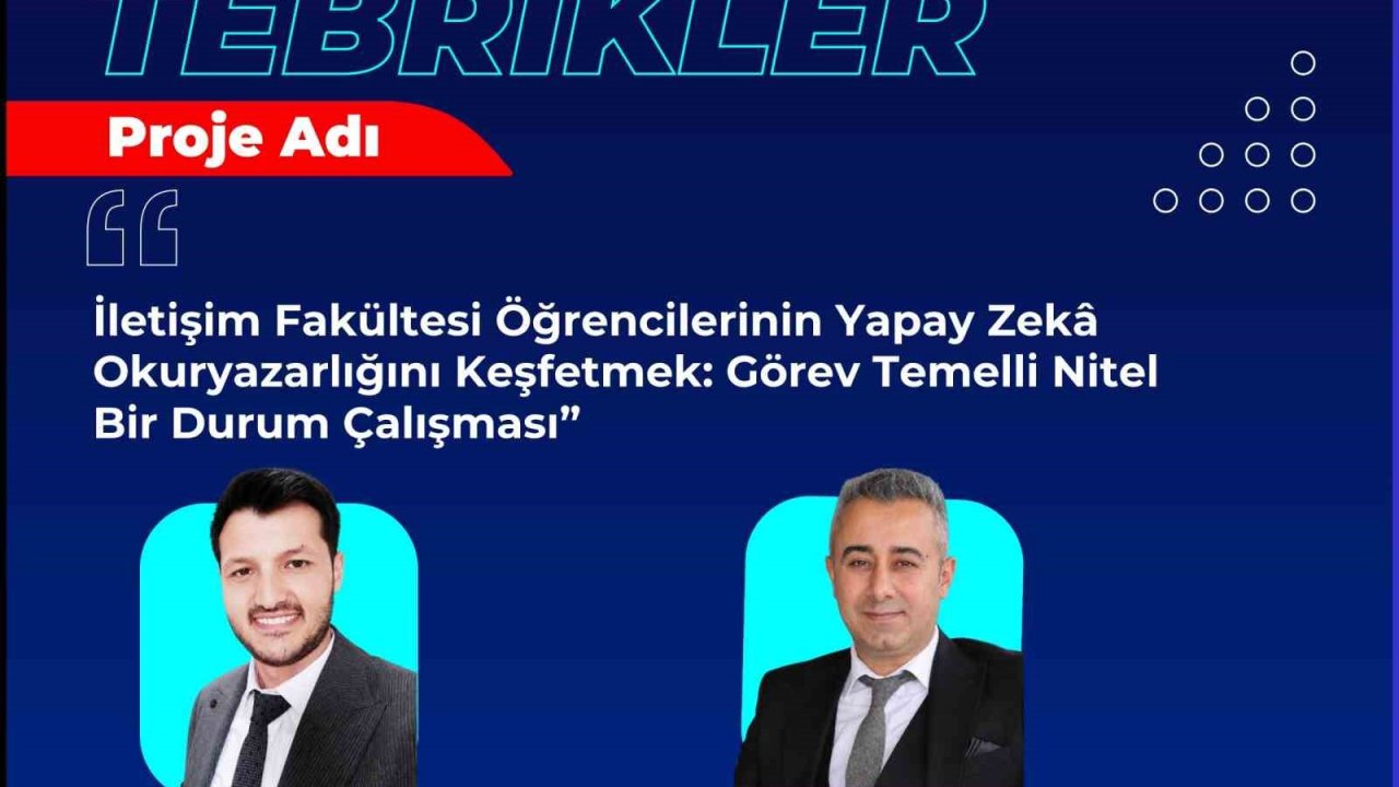 BEUN’dan yapay zeka hamlesi: TÜBİTAK’tan destek geldi