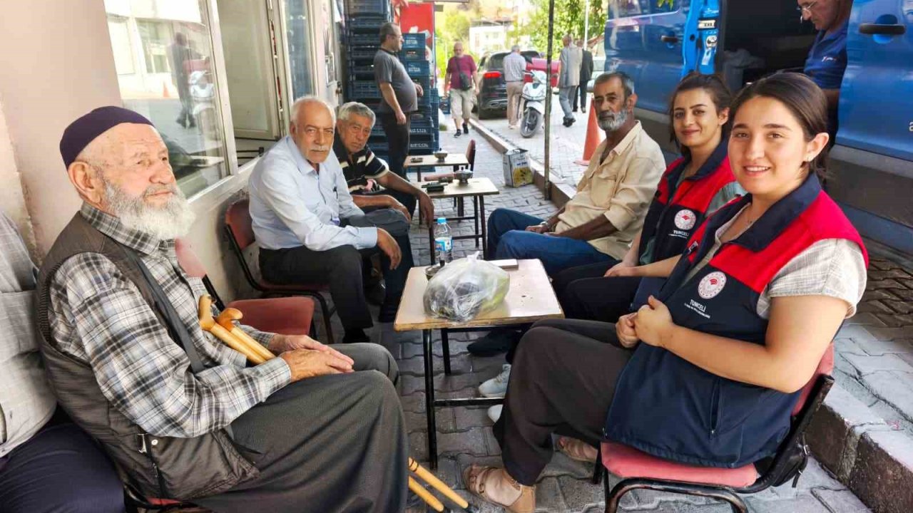 Tunceli’de  "Cuma Buluşmaları" ile üreticiye yerinde bilgilendirme