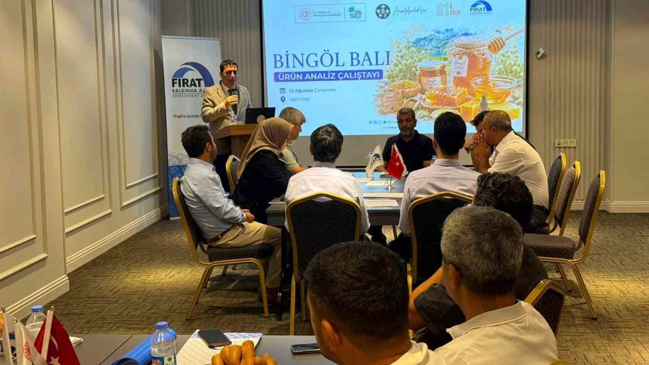 Bingöl Balı’nın katma değerli ürünlere dönüştürülmesi için yol haritası belirleniyor